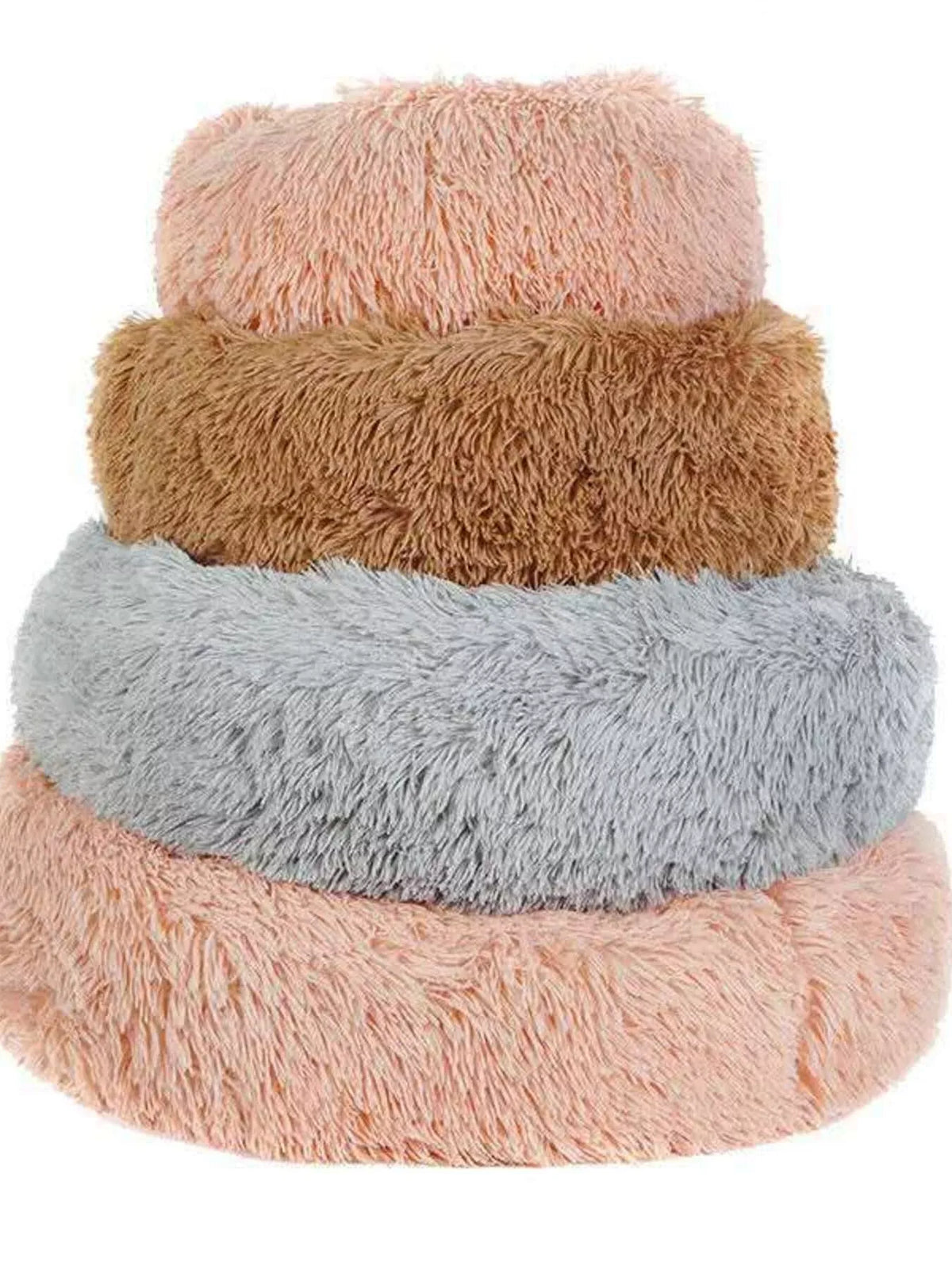 Fluffy Donut Pet Bed — photo 9