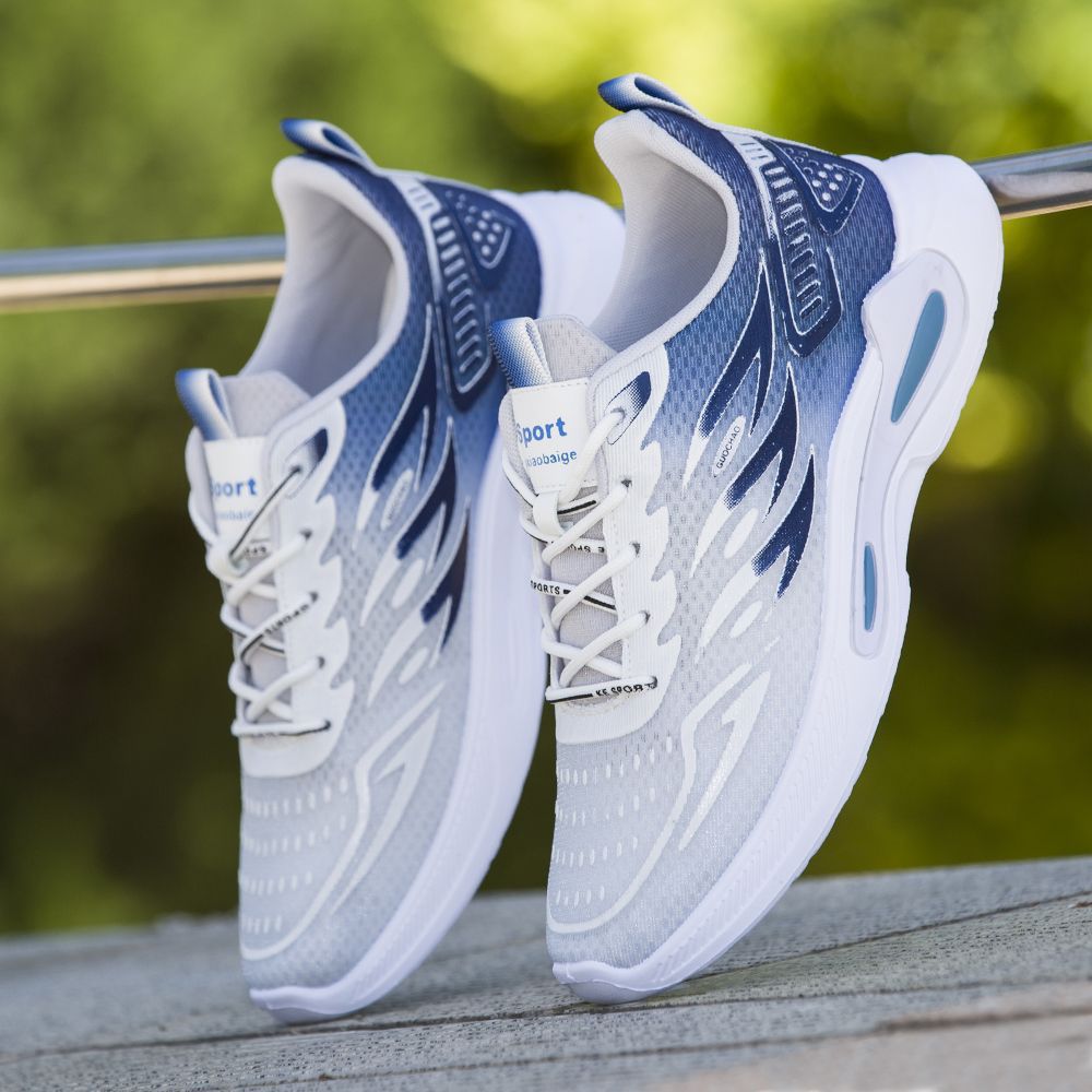 Men's Breathable Mesh Running Shoes - Lightweight Non-Slip Athletic Sneakers