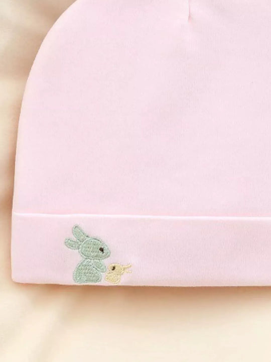 Another view: Storybook Bunny Ears Embroidered Hat
