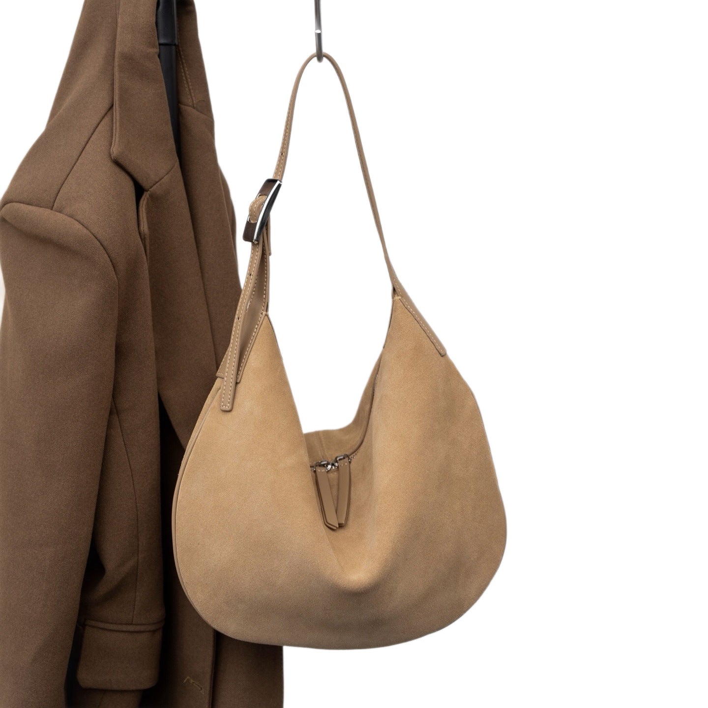 Large Capacity Genuine Leather Shoulder & Crossbody Bag for Women – 7 Colors