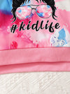 Scout Club Tie-Dye Graphic Hoodie & Pants Set — product view 6