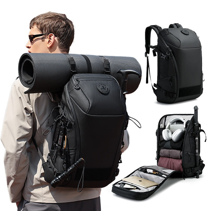 High-Capacity Outdoor Adventure Backpack – Oxford Fabric, Multi-Compartment