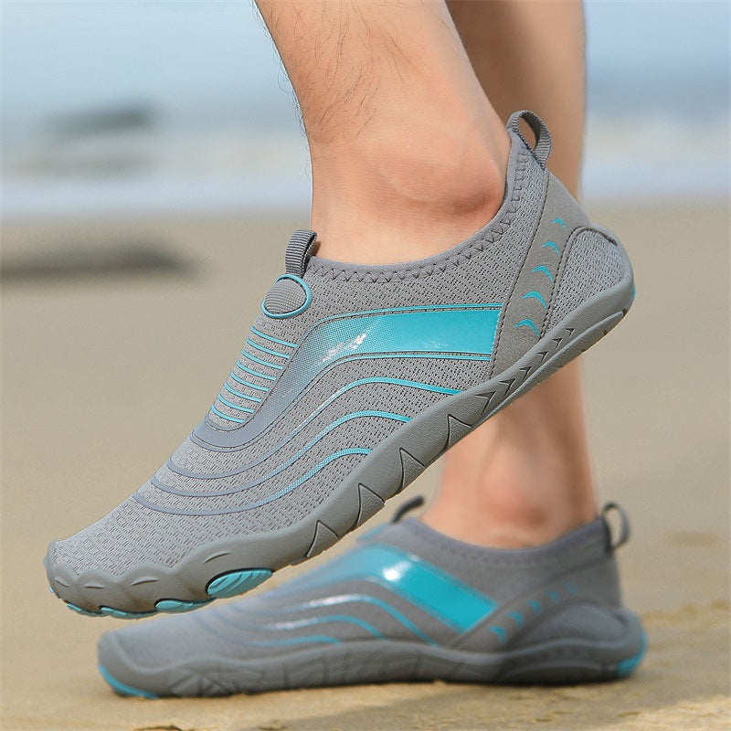 Men's Lightweight Non-Slip Outdoor Water Shoes - Breathable Mesh Casual Footwear