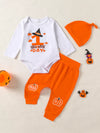 Clover Club Halloween 3-Piece Baby Outfit Set — product view 1