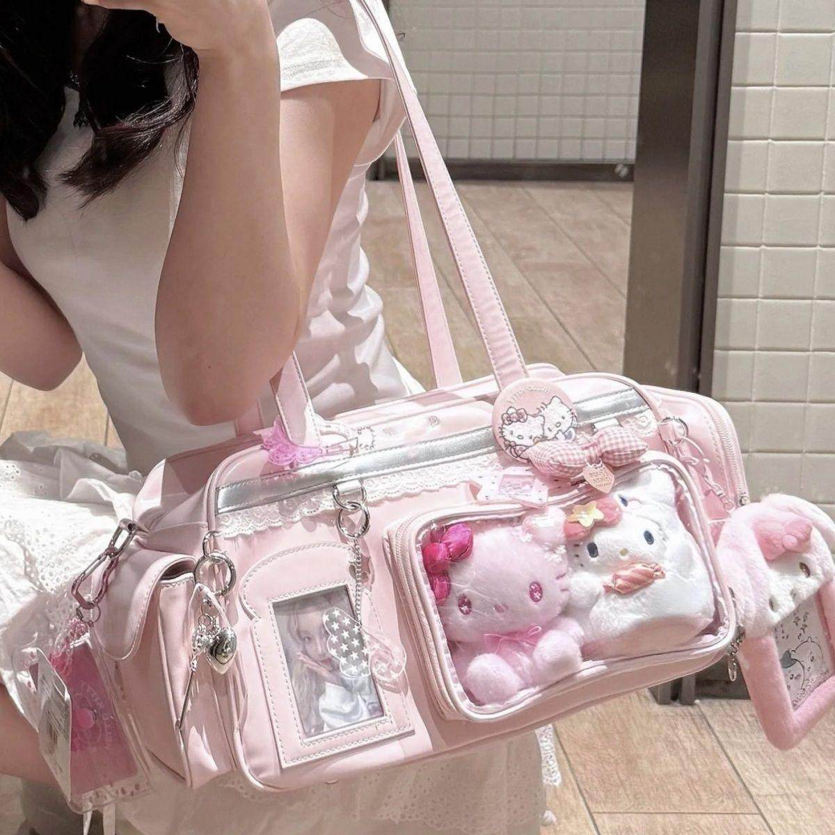 Women's PU Leather Cartoon Crossbody Shoulder Bag – Adjustable Strap | Sarah Express