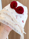 Clover Club Lace Detail Bow-Detail Hat — product view 6