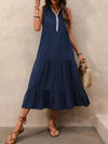 Liora Sleeveless Tiered Ruffle Hem Dress — product view 3