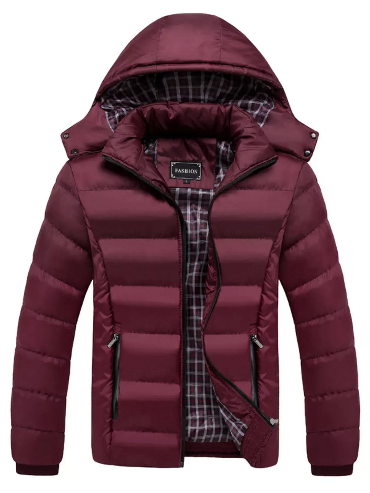 Men's Hooded Puffer Jacket — photo 5