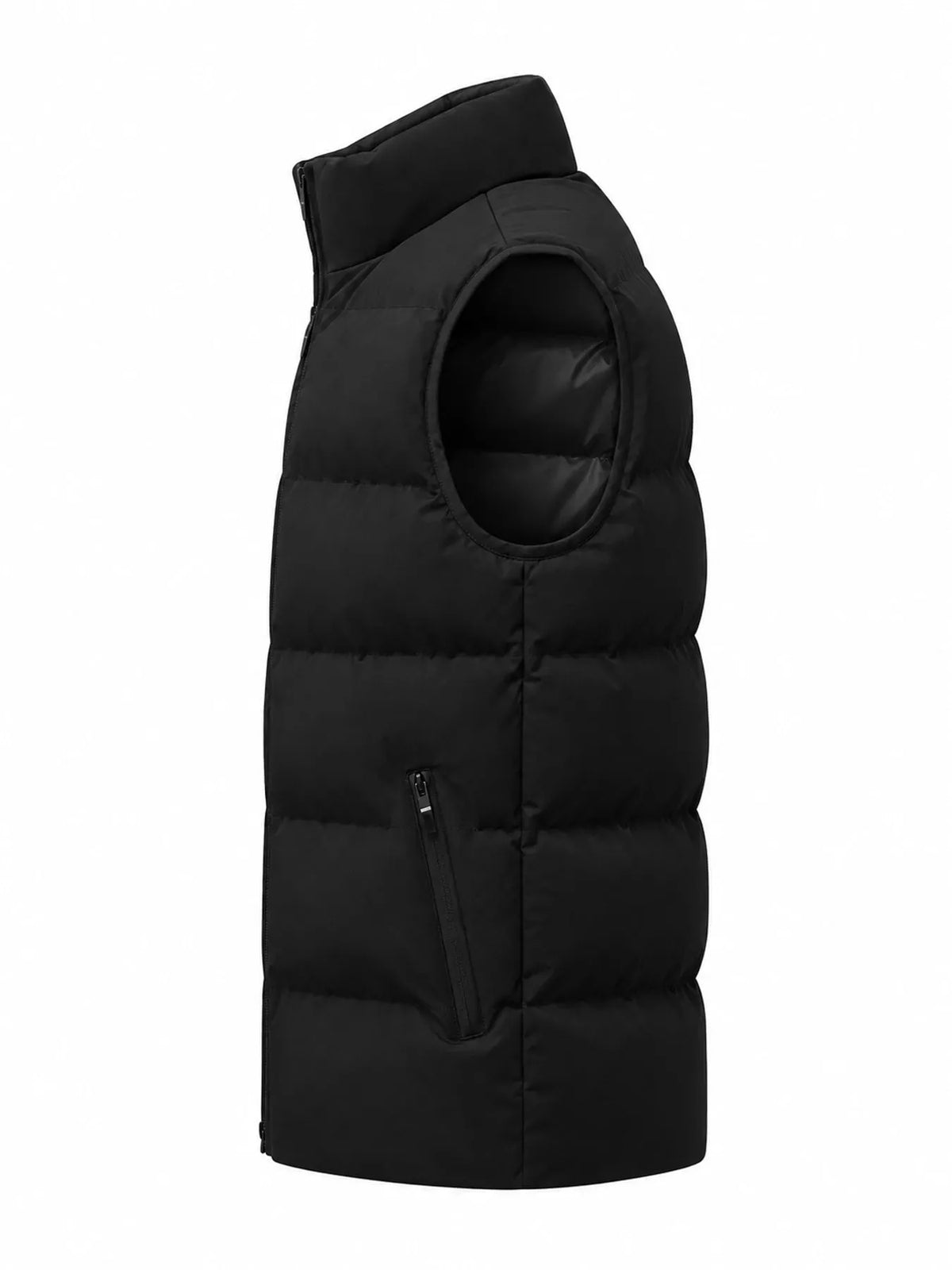 Men's Lightweight Zip-Up Puffer Vest — photo 2