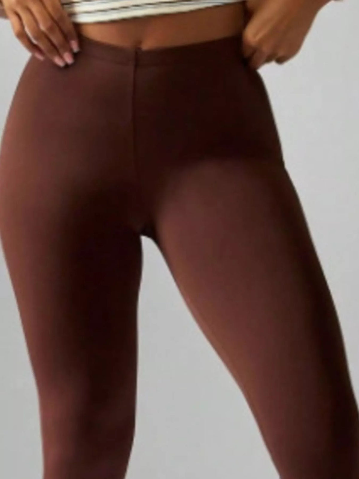 High-Waisted Capri Active Leggings