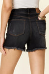 Judy Blue Addison Tummy-Control Frayed-Hem Shorts — product view 6