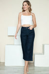 Judy Blue Sawyer Side Seam Braid Detail Crop Wide-Leg Jeans — product view 12