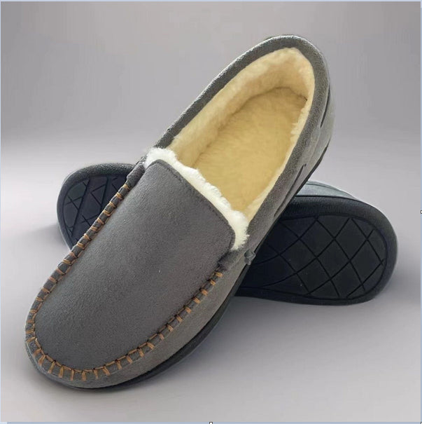 Winter Velvet Bean Cotton Shoes