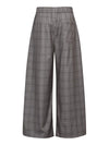 Metro Plaid Cropped Trousers — color or detail view 3