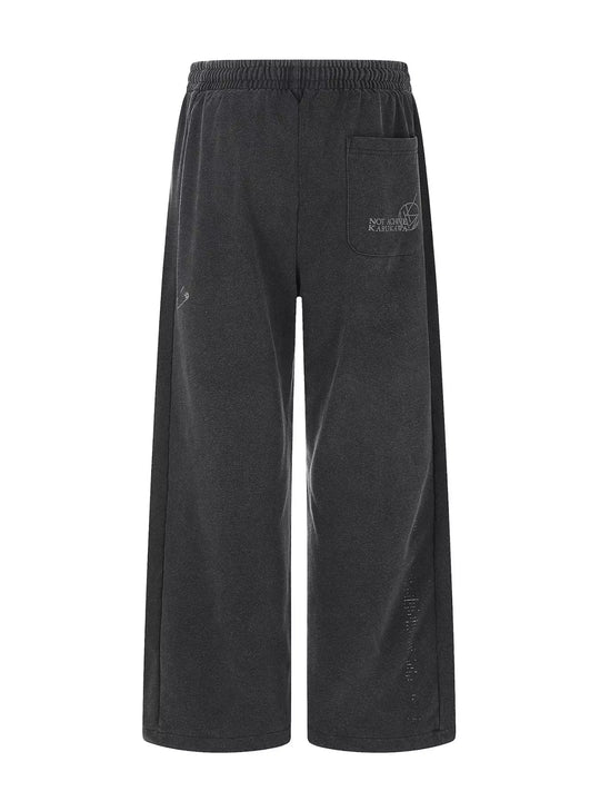 Another view: Men's Drawstring Wide-Leg Sweatpants