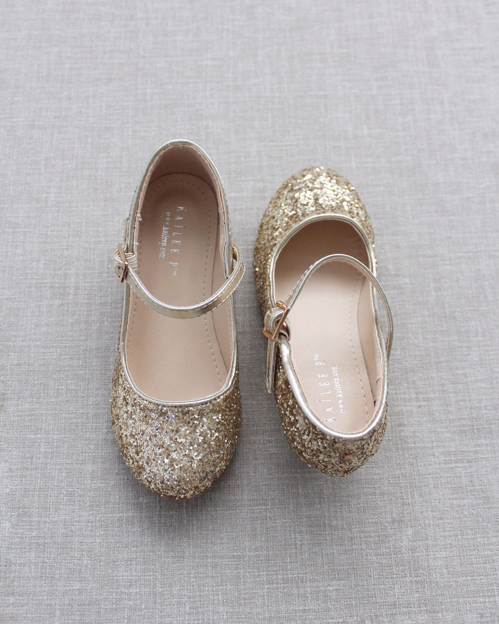Rock Glitter Mary Jane with Glitter Heels for Girls