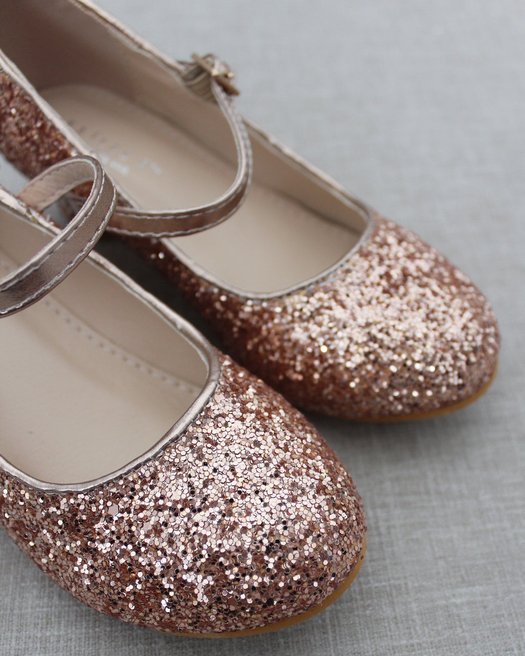 Rock Glitter Mary Jane with Glitter Heels for Girls