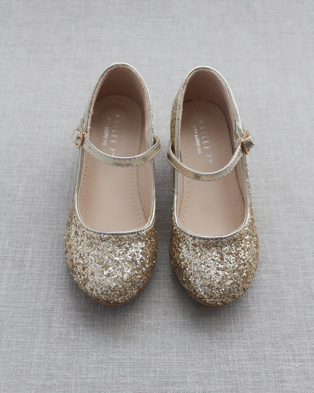 Rock Glitter Mary Jane with Glitter Heels for Girls