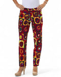 Krazy Larry P507 Pull on Pant - Multi Squares