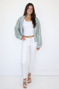 Pia Top in Antique Floral