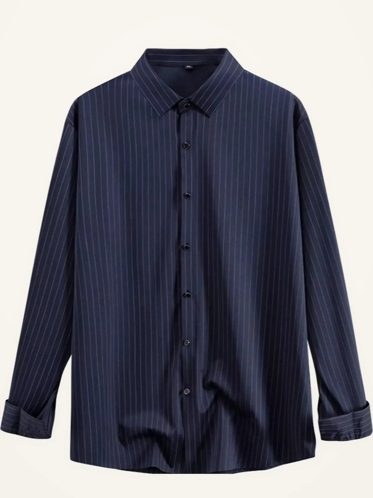 Men's Striped Stretch Long-Sleeve Dress Shirt — photo 21