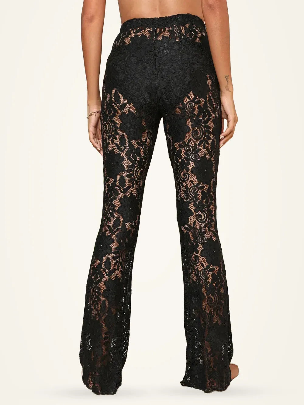 Lace High Waist Swim Pants — photo 2